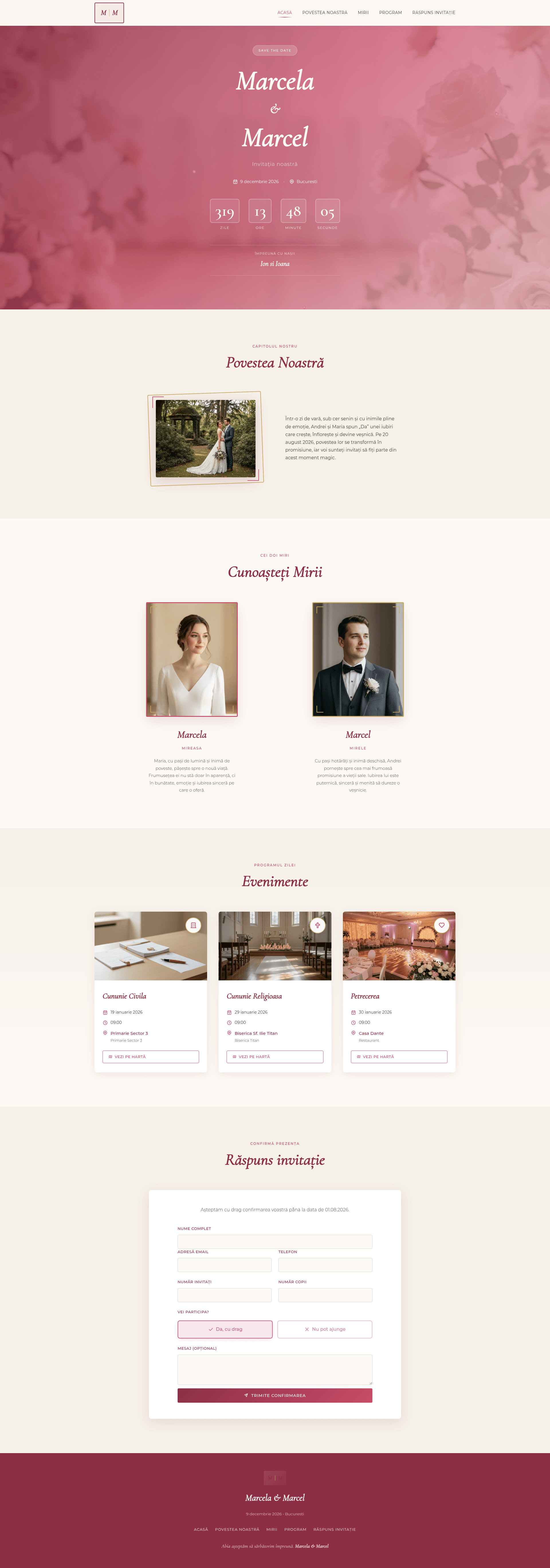 Romantic Rose Garden Desktop