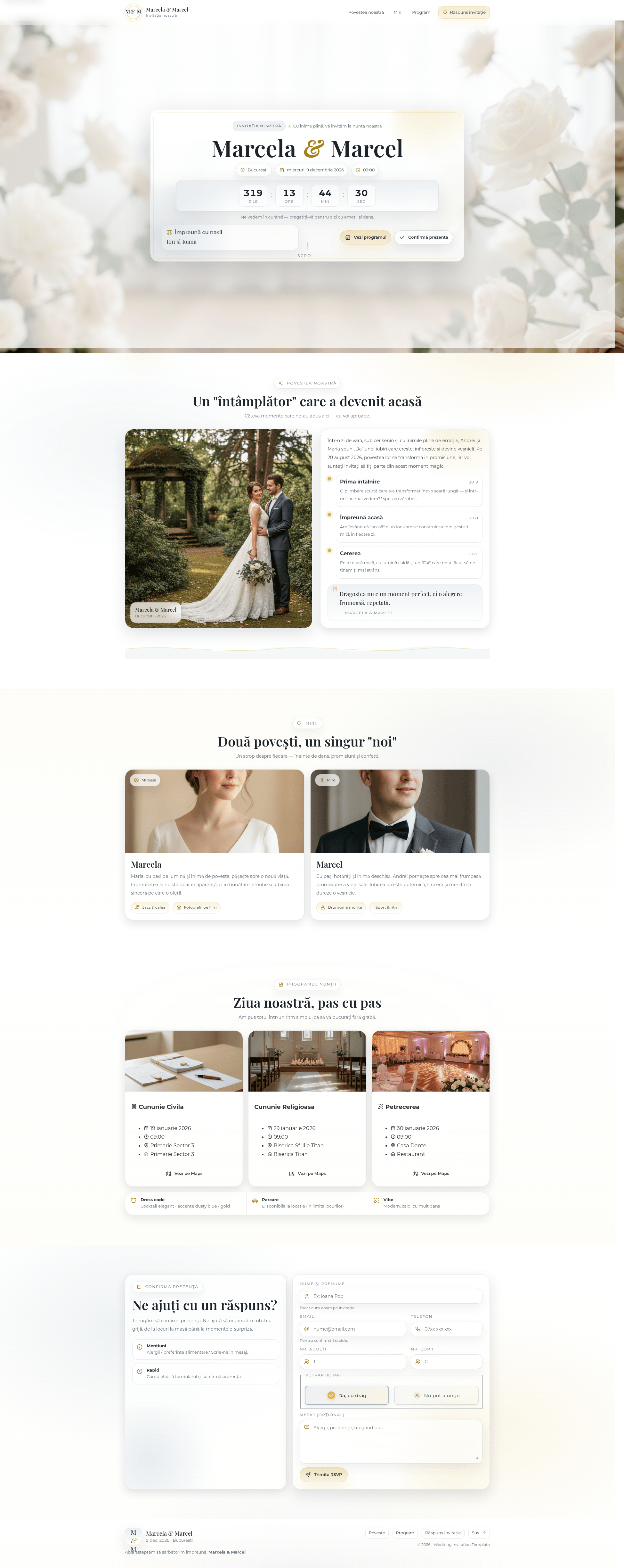 Modern Elegant Dusty Blue v6 Desktop